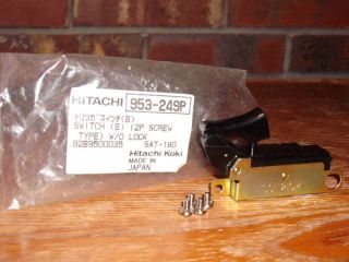Hitachi 953 249P Switch SAT 180 Polisher F 30A Planer
