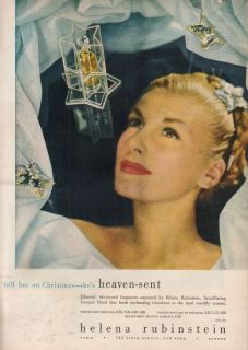 1946 Helena Rubinstein Heaven Sent Perfume Christmas 40s Vintage