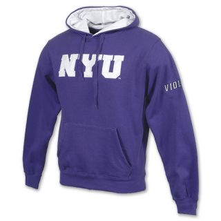 NYU Violets Icon Fleece NCAA Mens Hooded Sweatshirt