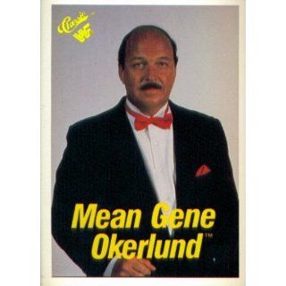  Classic WWF Wrestling Card #51  Mean Gene Okerlund