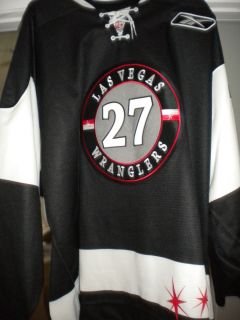  Cup Finals 2011 2012 Las Vegas Wranglers Hockey Game Jersey