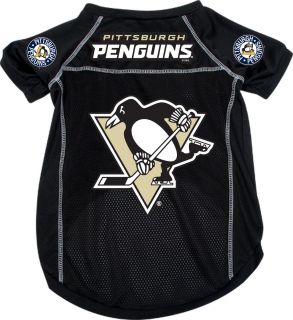 Pittsburgh Penguins Pet Dog Hockey Jersey V All Sizes