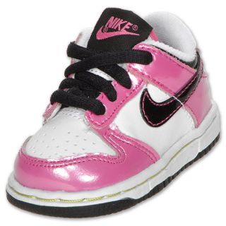 Nike Toddler Dunk Low White/Pink/Black