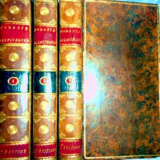 1791 WILLIAM HOGARTH ILLUSTRATED J. IRELAND 1ST EDITION 3VLS 128 ILLUS