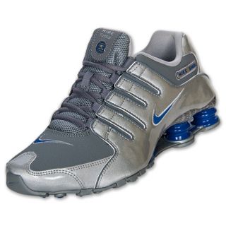 Nike Shox NZ EU Mens Running Shoes Metallic Silver