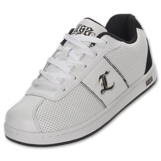 Lugz Bruizer Mens Casual Shoe White/Black/Silver