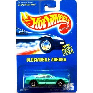 Hot Wheels Oldsmobile aurora 265 Blue Card 1991 Toys