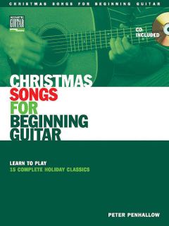 Christmas Songs for Beginning Guitar Learn Play Book CD