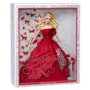 Holiday Barbie Doll 2012 New Barbie Collector Holiday Barbies Dolls