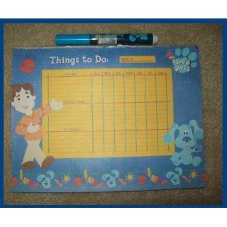 Blues Clues Magnetic Chore Chart with Mini Stamper