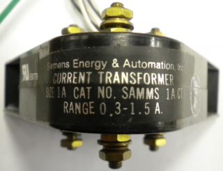 Siemens Energy Automation Inc Current Transformer