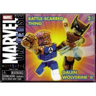 Marvel Minimates 8 Battle Scarred Thing and Gaijin