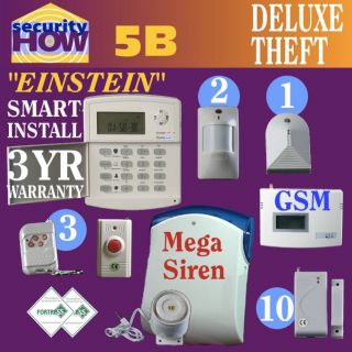 GSM Cellular Wireless Home Security System House Alarm 3 Year Warranty