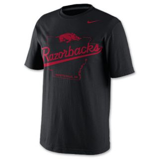 Mens Nike Arkansas Razorbacks NCAA State T Shirt