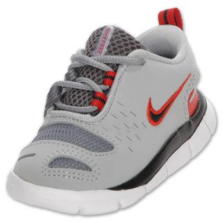Nike Toddler Free 5.0 Running Shoe Grey/Black/Red