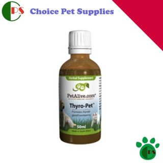 New Thyro Pet Pet Herbal Homeopathic Remedies Remedy Thyroid Energy