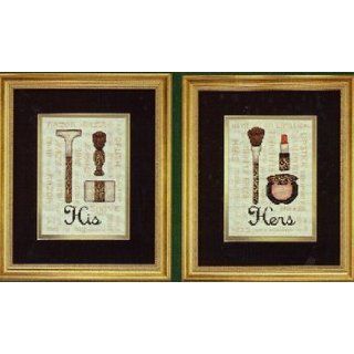 Elsa Wiliams His and Hers Cross Stitch Kit