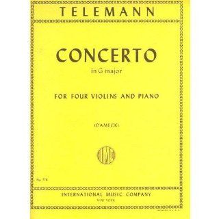 Telemann Georg Philipp   Concerto In G Major, TWV 40:201