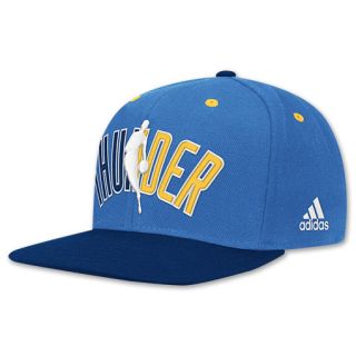 adidas Oklahoma City Thunder Retro Draft Snapback Hat
