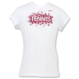 Nike Tennis Bubble Short Sleeve Kids Tee Shirt