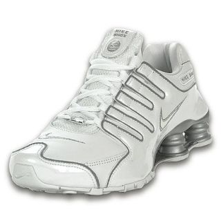 Nike Shox NZ Womens Running Shoes White/Silver