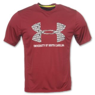 South Carolina Gamecocks NCAA Under Armour Team Logo Mens Tee Shirt