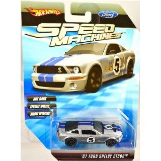Hot Wheels Speed Machines ´07 Ford Shelby GT500 SILVER 1