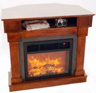 Lifesmart Media Center 1000 Square Foot Infrared Fireplace