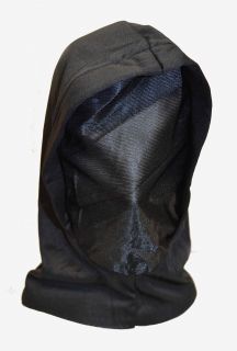 Invisible Black Halloween Ghoul Executioner Mask Shroud