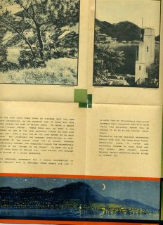 1930s Hong Kong The Riviera of The Orient Travel Brochure