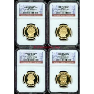  Dollar 4 Coin Proof Set NGC PF 70 Ultra Came 