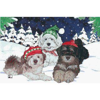 Pipsqueak Productions C503 Holiday Boxed Cards  Havanese
