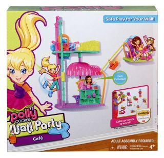 Polly Pocket Wall Party Cafe Playset Toys & Games