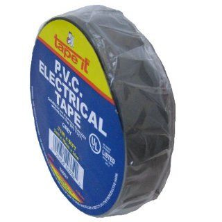 Tape it Grey Color P.V.C. Electrical Tape .71 x 66 FT