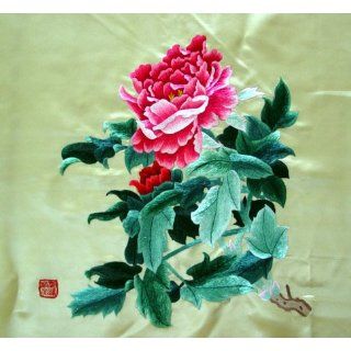 Beautiful Chinese Hunan Silk Embroidery Flower: Everything