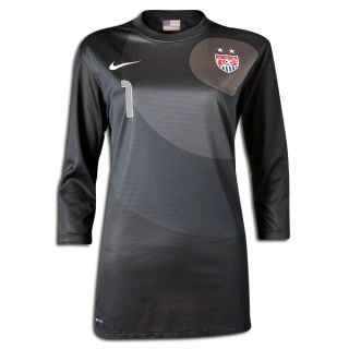 Nike Hope Solo USA Womens Team 3 4 Goalkeeper Jersey 2012 13 US