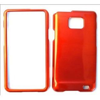 SAMSUNG Galaxy S II i9100 Honey Burn Orange Hard Case