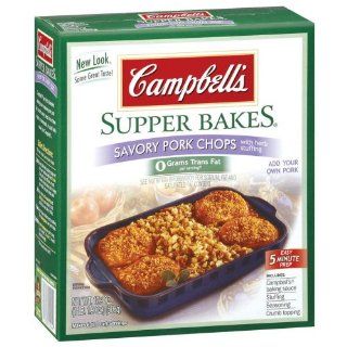 Supper Bake Savory Pork Chops With Herb Stuffing, 17.9 Ounce Boxes