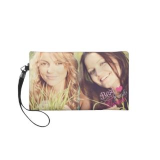 BFF   Fashion Best Friends Forever with Photo Wristlet Purse