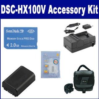 Sony DSC HX100V Digital Camera Accessory Kit includes