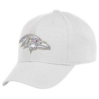 NFL Baltimore Ravens End Zone White Structured Flex Hat