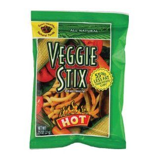 Good Health Veggie Stix Hot, 1 Ounce Bags (Pack of 60) 