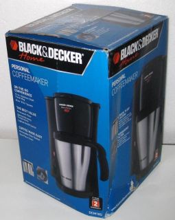  DECKER HOME PERSONAL COFFEEMAKER Brew n Go Hot Coffee Maker Dispenser