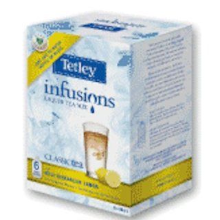 Tetley Infusions Real Brew Classic Sweetened Tea, 6 Count (Pack of 6