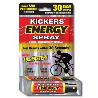 Kickers Energy Spray 30 day supply, 0.7 Ounce Grocery