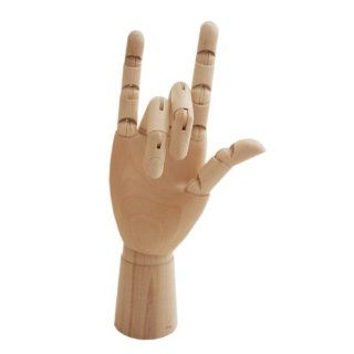 10 Wooden Hand Manikin Female Hand, 10 Inches Tall Female