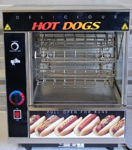 Star 175CBA Cadle Hot Dog Cooker Machine Broil O Dog