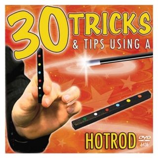 30 Magic Tricks with a Hot Rod DVD Comes w 2 Hotrods Amazing Pocket