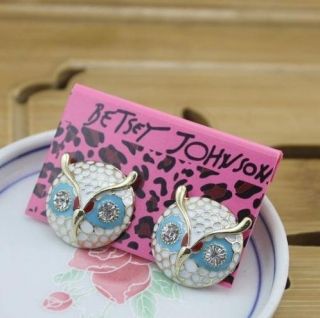 Betsey Johnson Owl Cute Top Jewelry Hot Earrings 53