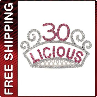 30th Birthday Licious Tiara Pageant Masquerade Costume Party Outfit